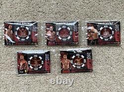 RARE Exclusive 2010 Topps UFC Fan Expo Poker Chip Lot (Set of 5)