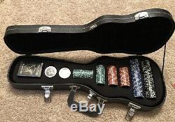RARE Jimmy Buffet Margaritaville Guitar Poker Set Limited Edition- FREE Shipping