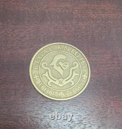 RARE Regal Knight Heirlooms 11.5 Gram Clay Composite Poker Chip Set 500 Chips