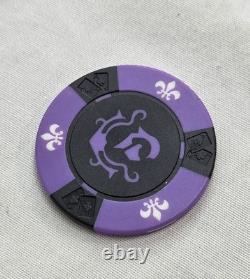 RARE Regal Knight Heirlooms 11.5 Gram Clay Composite Poker Chip Set 500 Chips