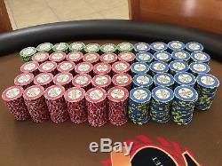 RARE poker Chip Set. ChipCo's Old Casino HideAway Poker Room