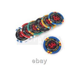 RUSH HOUR Set of Red Dragon Poker Chips Original Prop (0347-2423)