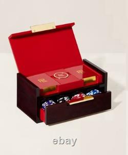 Ralph Lauren Sutton Complete Poker Set High Quality Chips Collectible
