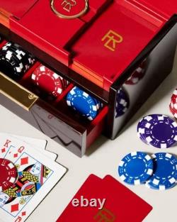 Ralph Lauren Sutton Complete Poker Set High Quality Chips Collectible