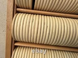 Rare Art Deco Leather Clay Poker Chip Set Cf Rumpp & Sons 1930 Great Gatsby Era