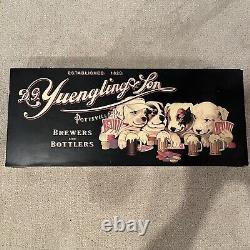 Rare D. Yuengling & Son Brewery And Bottlers Pottsville, PA Poker Set in Case