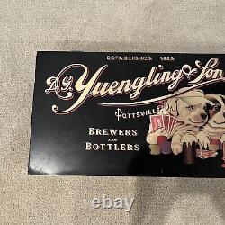 Rare D. Yuengling & Son Brewery And Bottlers Pottsville, PA Poker Set in Case