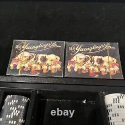 Rare D. Yuengling & Son Brewery And Bottlers Pottsville, PA Poker Set in Case