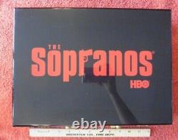 Rare HBO THE SOPRANOS Promotional 300 Count Poker Chip Set in Box