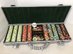 Rare Las Vegas Nevada Poker Chip Set 10 Gram Mark $ Hologram Casino Imprint