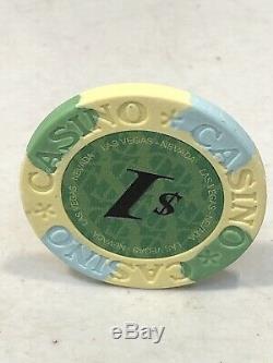 Rare Las Vegas Nevada Poker Chip Set 10 Gram Mark $ Hologram Casino Imprint