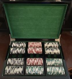 Rare New Hbo Boardwalk Empire (promo) Poker Chip Set & Case
