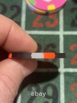 Rare SAMPLE SET Paulson World Top Hat And Cane WTHC Poker Chips Clay