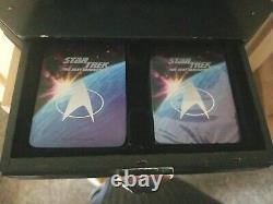 Rare Star Trek 1997 Poker Chips Dealer Casino Set