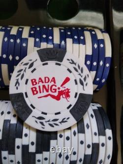 Rare The Sopranos Promo Poker Chip Set 300 Count Dealer Crime Show 1999 2007 HBO