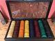 Rare Vintage European Bakelite Poker Set