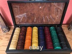 Rare Vintage European Bakelite Poker Set