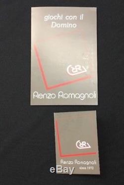 Renzo Romagnoli Alligator Elegant Embossed Game Set-Poker/Dominos/Craps/Dice