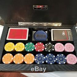 Renzo Romagnoli Luxury Carbon Fiber Swing Poker Set MSRP $495