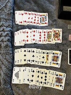 Renzo Romagnoli Luxury Vintage Poker Set Made in Italy RARE