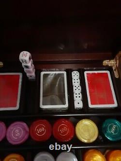 Renzo Romagnoli Poker Chip Set Vintage Made In Italy