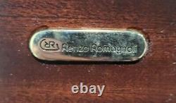 Renzo Romagnoli Poker Chip Set Vintage Made In Italy New In original Box Rare