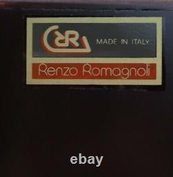 Renzo Romagnoli Poker Chip Set Vintage Made In Italy New In original Box Rare