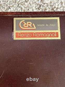 Renzo Romagnoli Poker Chips-Playing Cards-Dice Set-Sealed Parts-Open Box