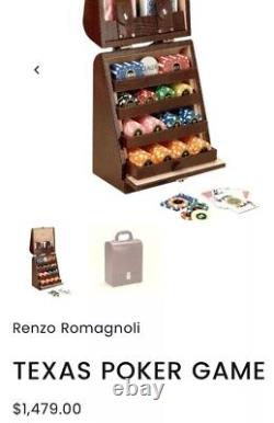 Renzo Romangnoli poker Set