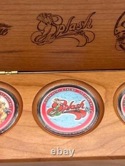 Riviera Casino Las Vegas Nevada Set 4 Show Chips Cage, Splash, Comedy, Crazy