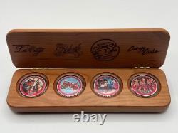 Riviera Casino Las Vegas Nevada Set 4 Show Chips Cage, Splash, Comedy, Crazy