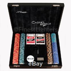 S. T. Dupont 007 Casino Royale Original Poker Set New In Box