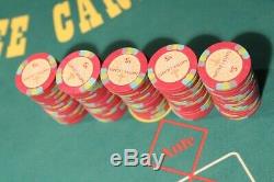 SET 400 X NATIVE LIGHT Paulson Clay Poker Chip Jeton Casino Token