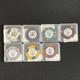 SET of Vintage Binions Horseshoe Club Las Vegas Poker Chips, $1 $5000