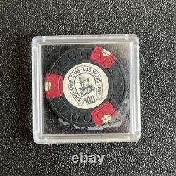 SET of Vintage Binions Horseshoe Club Las Vegas Poker Chips, $1 $5000