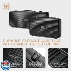 SLOWPLAY 14g Clay Poker Chips Set for Texas Hold'em, 500 PCS, wit