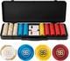 SLOWPLAY Godel 14g Clay Poker Chips Set for Texas Hold'em, 500 Blank
