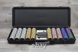 SLOWPLAY Nash 14 Gram Clay Poker Chips Set for Texas Hold'Em 500PCS