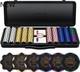 SLOWPLAY Nash 14g Clay Poker Chip Set for Texas Hold'em, 300/500PCS, NEW
