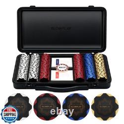 SLOWPLAY Nash 14g Clay Poker Chip Set for Texas Hold'em, 300 PCS