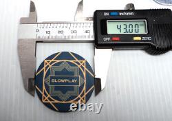 SLOWPLAY Nash Poker Set with300 Blank Chips 43mm/12g, Cards, Dealer Chip, Case