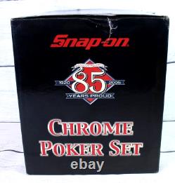 SNAP-ON Tools Chrome Poker Set 85th Anniversary 1920-2005 NEW
