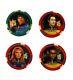 STAR TREK THE CRUISE LIMITED EDITION MIRROR UNIVERSE CASINO POKER CHIP SET of 4