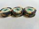 Set of 15 Paulson 1998 Casino De Isthmus $100 Poker Chips James Bond One Hundred