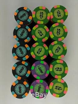 Set of 300 Minty Paulson Classics Poker Casino Chips GPI Rare in Excellent Cond