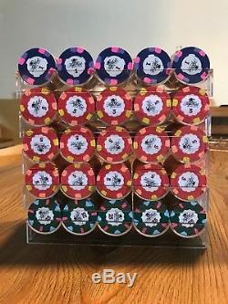 Set of 500! Paulson Poker Chips World Top Hat And Cane WTHC