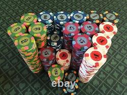 Set of 700 Paulson Classic Poker Chips