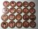 Set of twenty $5 Four Queens Poker Classic chips, Las Vegas, NV