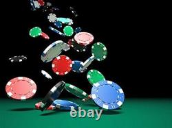Smilejoy Casino Poker Chips Set 11.5 Gram for Texas Holdem Blackjack Gambling