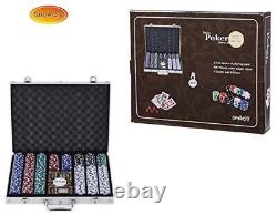 Smilejoy Casino Poker Chips Set 11.5 Gram for Texas Holdem Blackjack Gambling